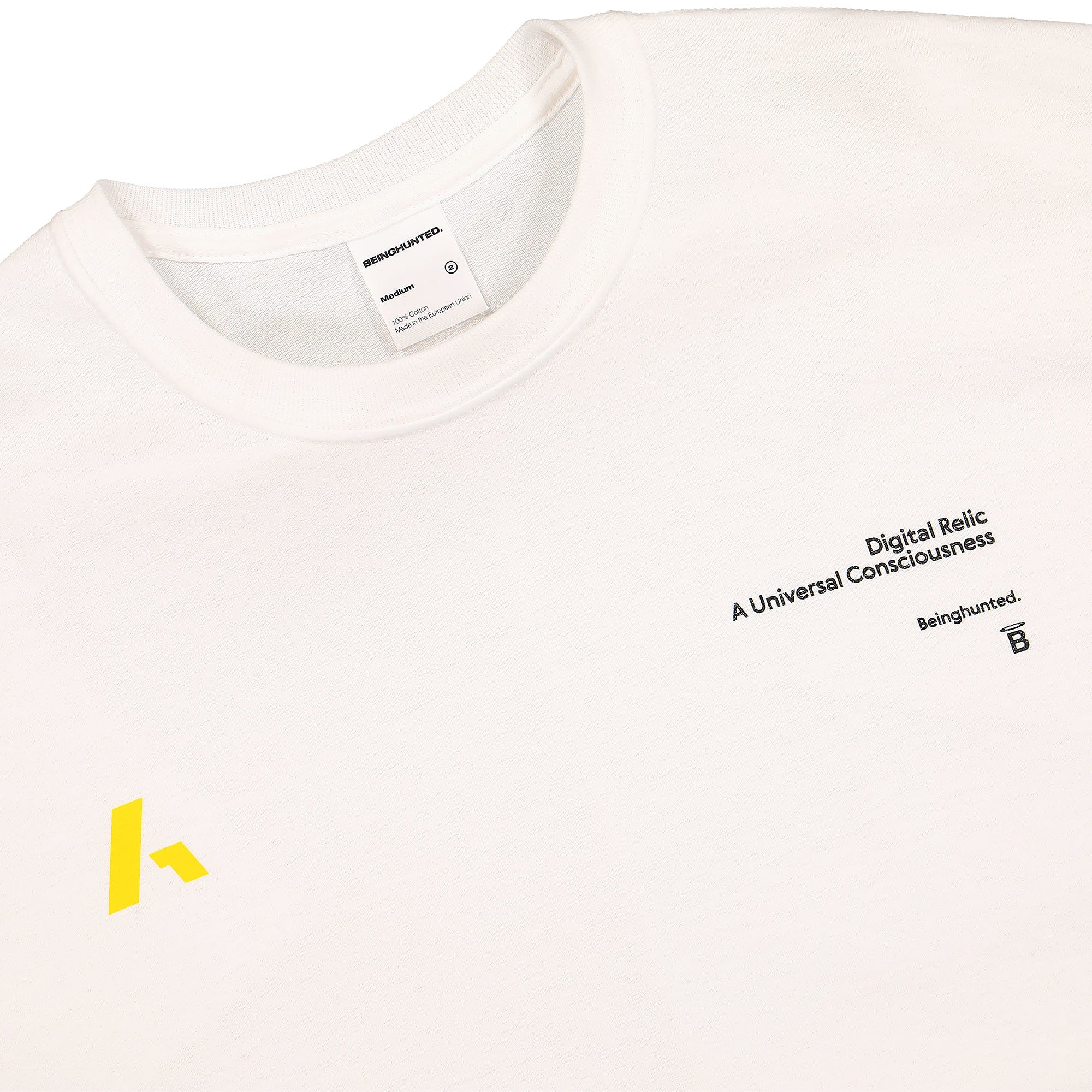 Beinghunted Artifact Series Digital Relic T-Shirt White T-Shirts Material | Overkill