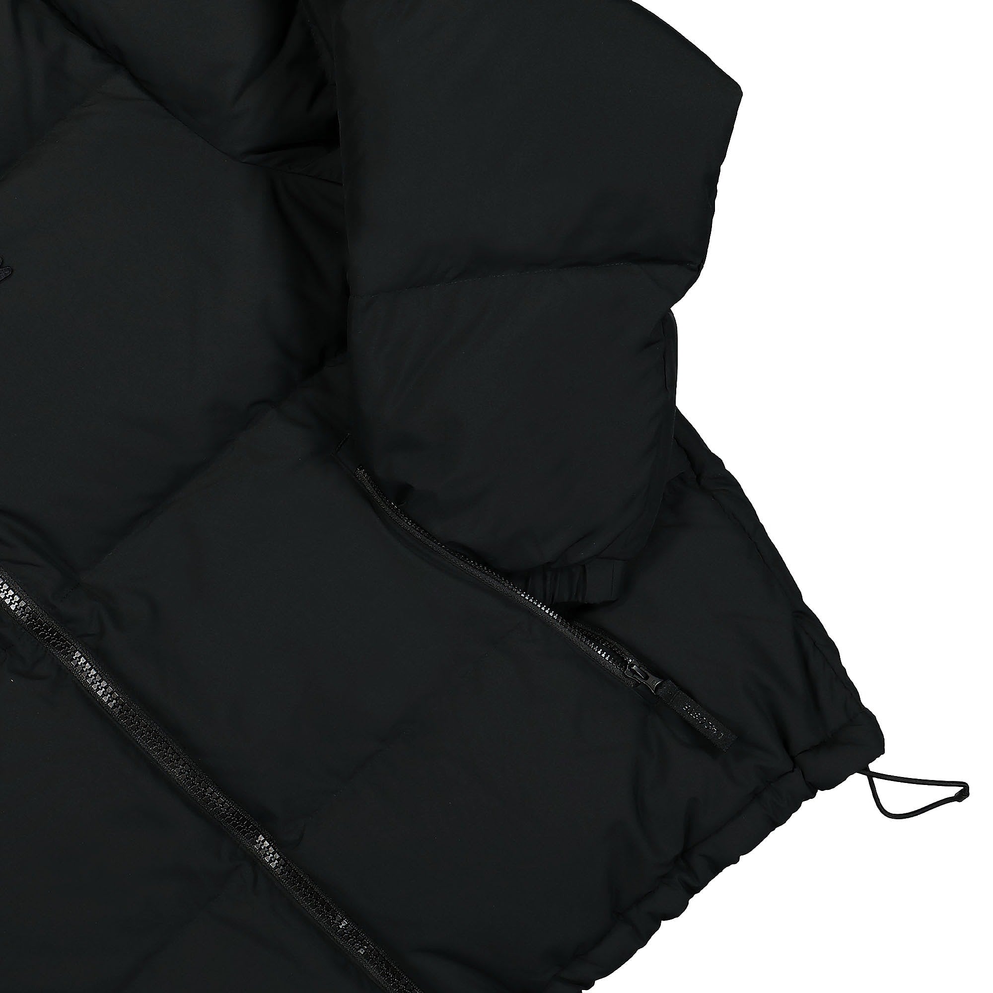 Lacoste Padded Hooded Jacket Black Puffer Jackets Detailfoto | Overkill
