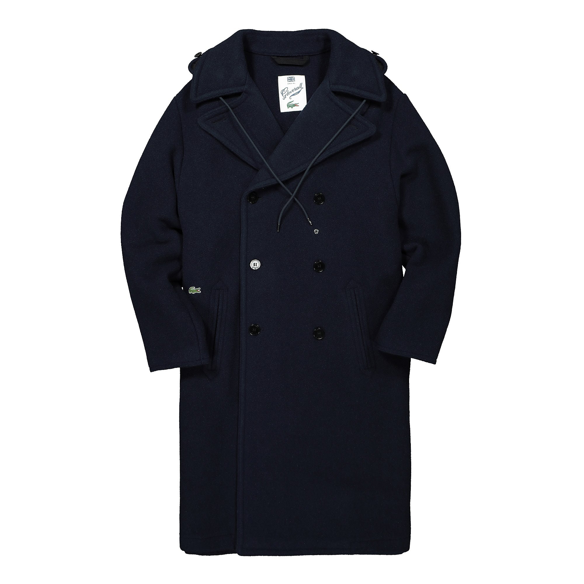 Lacoste Gloverall x Lacoste Coat Marine Sombre Coats BH9782-00-MXQ | Overkill