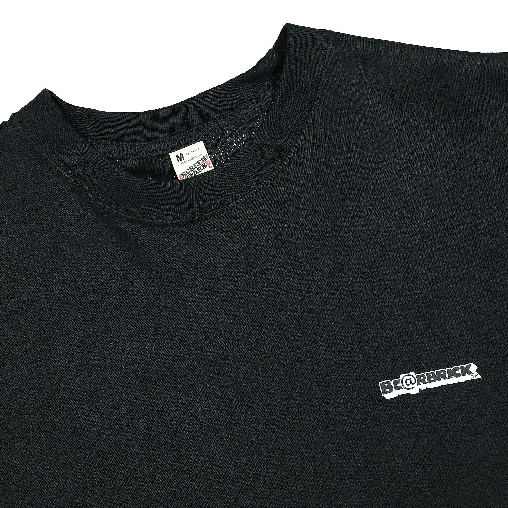 Medicom Bridge Ship House x Medicom Be@rbrick Backprint Tee Black T-Shirts Close-up | Overkill