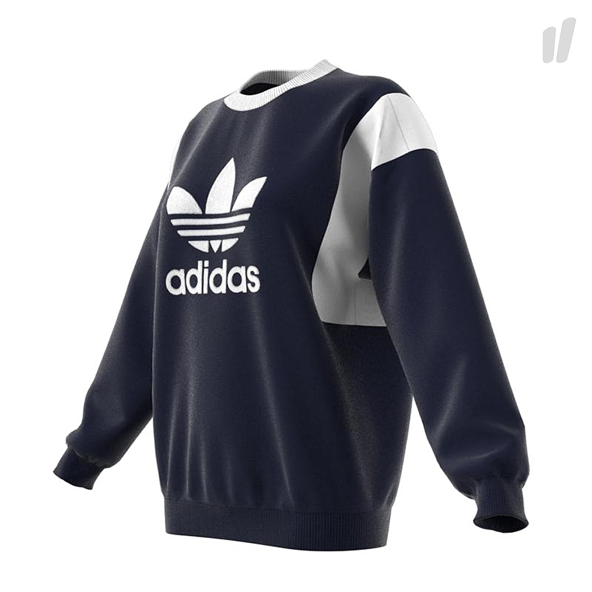 adidas Wmns Trefoil Sweater Legend Ink Sweatshirts BJ8298 | Overkill