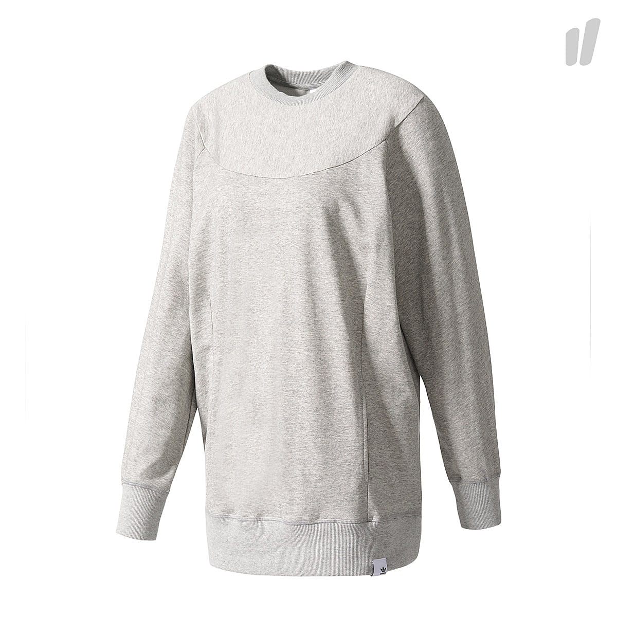 adidas Wmns XBYO Sweatshirt Mid Grey Heather Sweatshirts BK2300 | Overkill
