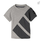 adidas Equipment Infants Tee Mid Grey Heather / Dark Grey Heather T-Shirts BK5646 | Overkill