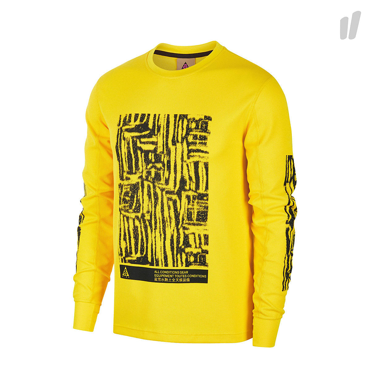 Nike ACG Longsleeve Waffle Top Amarillo Longsleeves BQ3450 728 | Overkill