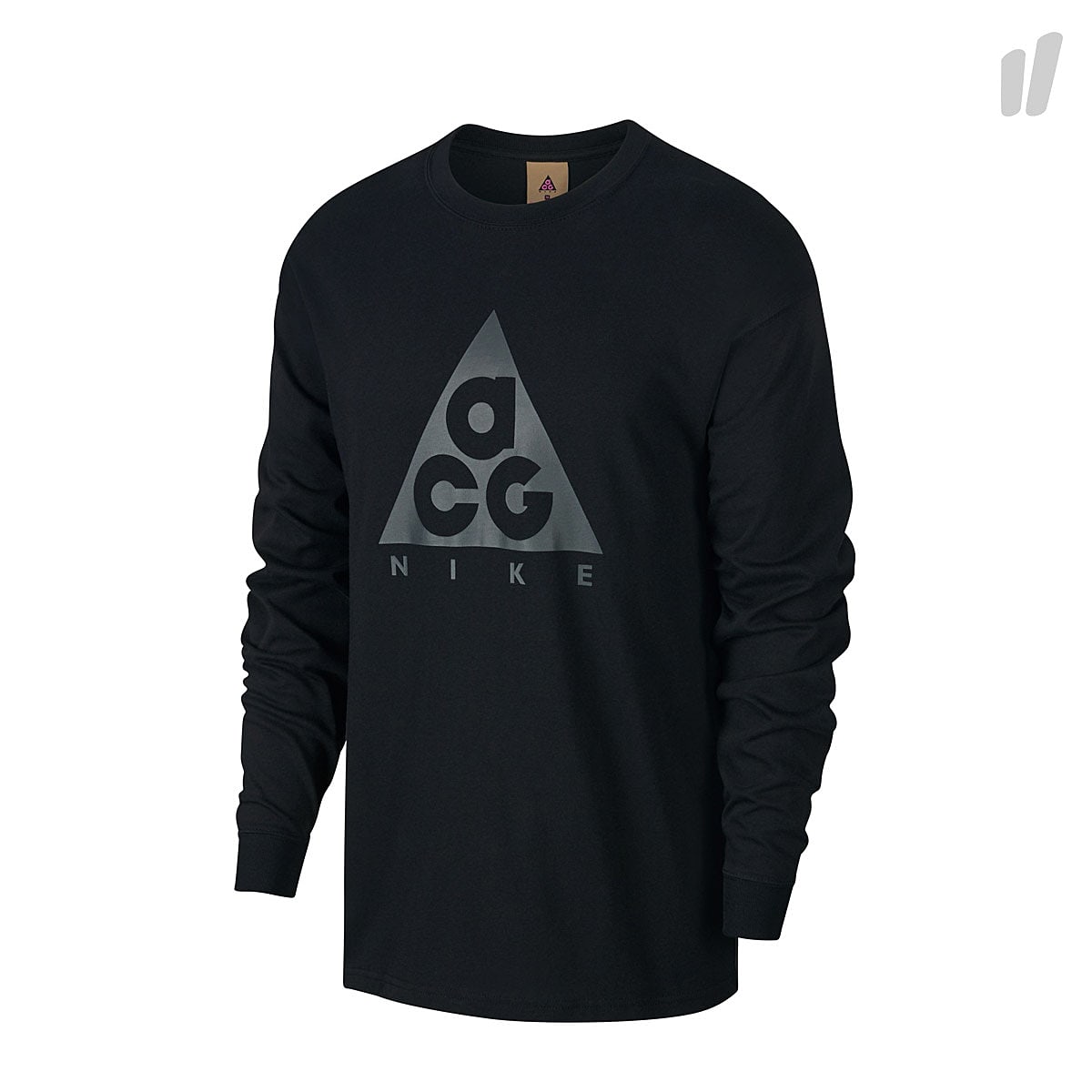 Nike NRG ACG Longsleeve Tee Logo Black / Anthracite Longsleeves BQ3457 010 | Overkill