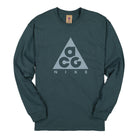 Nike NRG ACG LS Logo Tee Deep Jungle / Aviator Grey Longsleeves BQ3457 328 | Overkill
