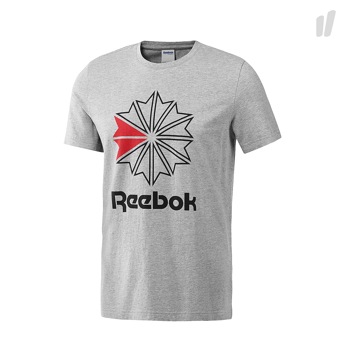 Reebok F Gr Tee Medium Grey Heather T-Shirts BQ3499 | Overkill