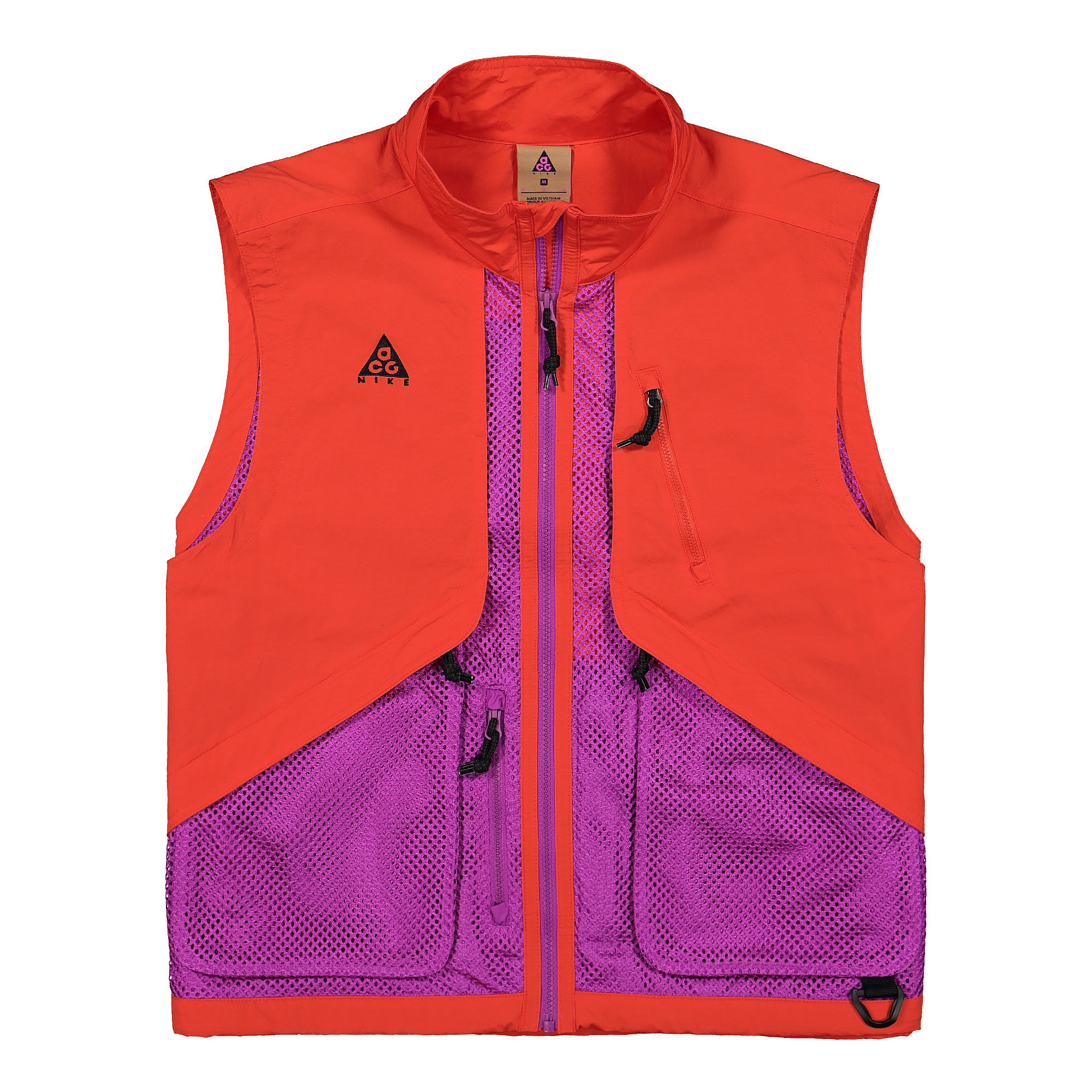 Nike NRG ACG Vest Habanero Red / Vivid Purple Vests BQ3619 634 | Overkill