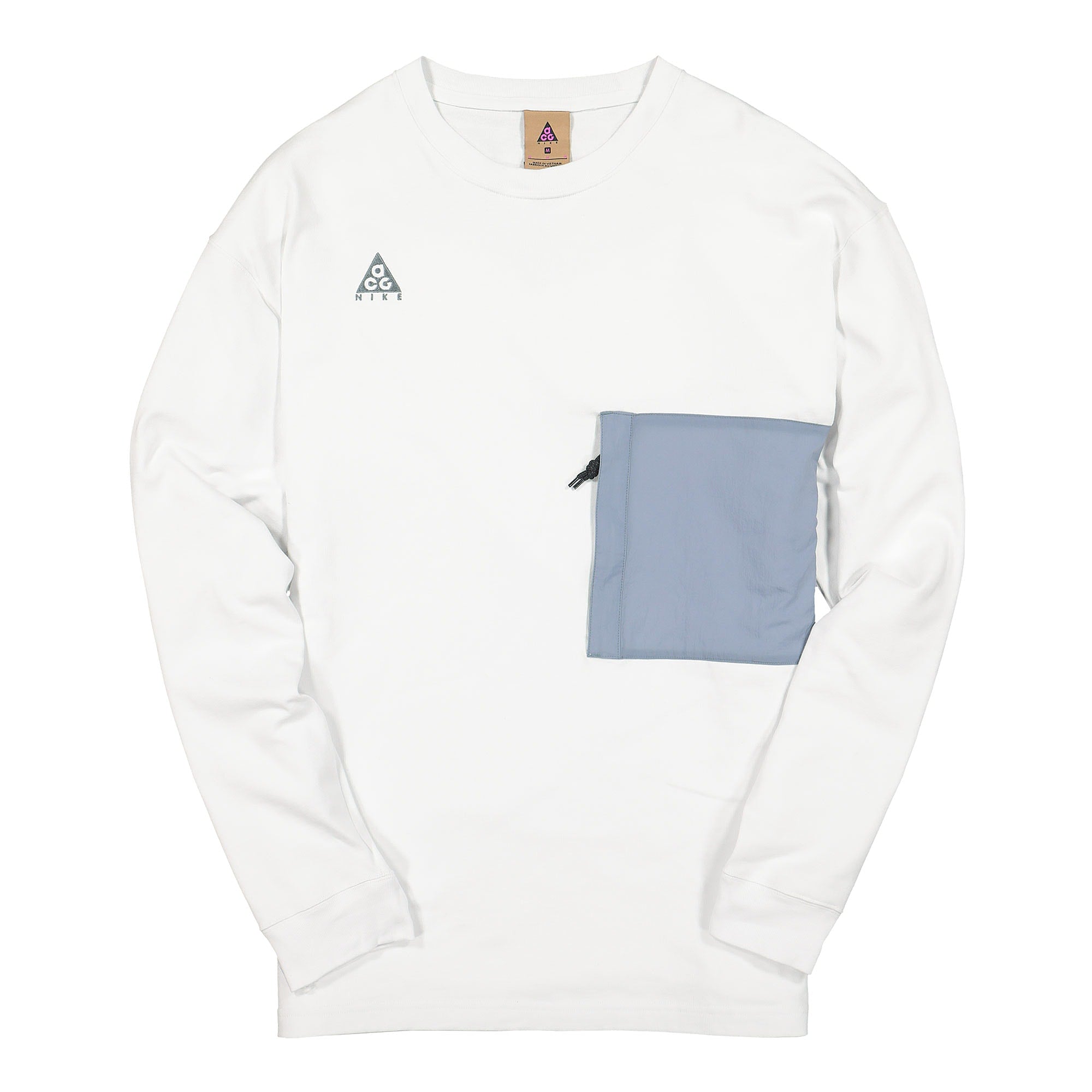 Nike ACG LS Top Summit White / Aviator Grey Longsleeves BQ3620 121 | Overkill