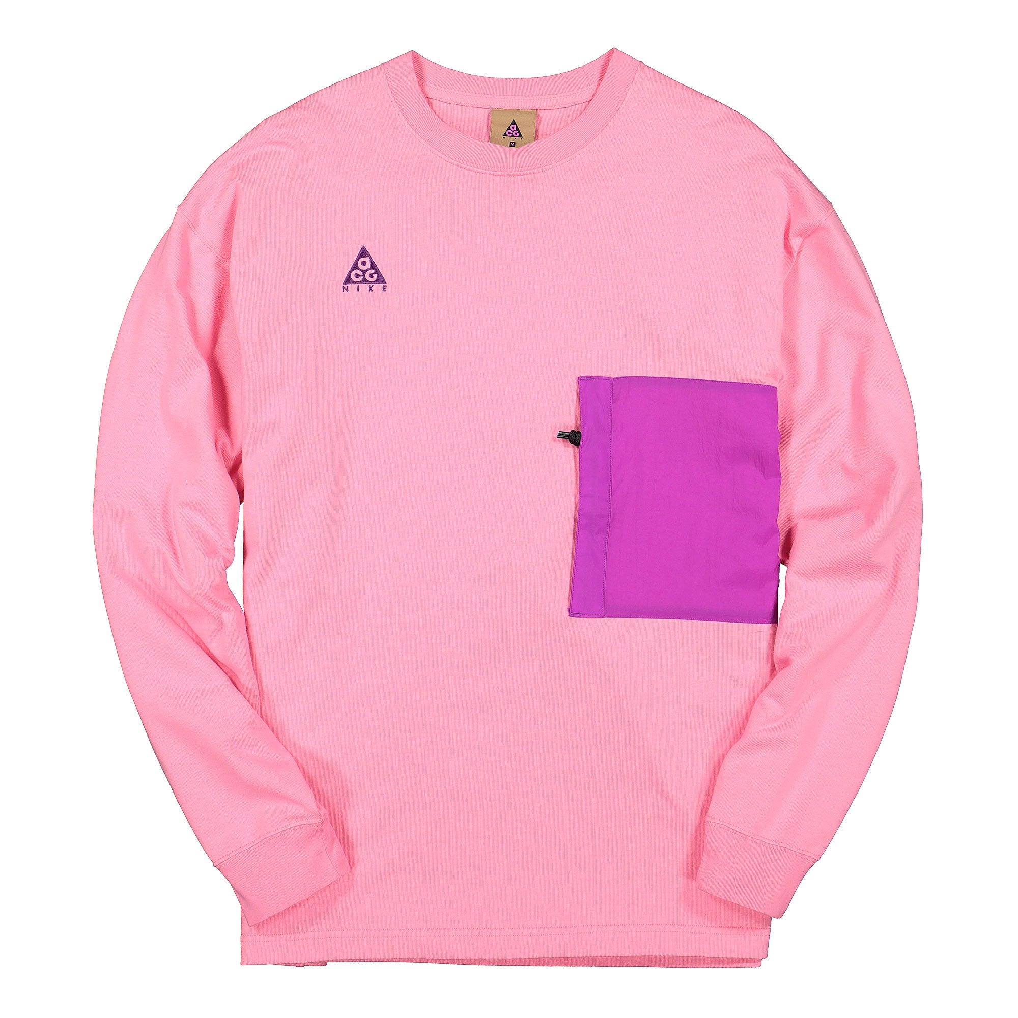 Nike ACG LS Top Lotus Pink / Vivid Purple Longsleeves BQ3620 662 | Overkill