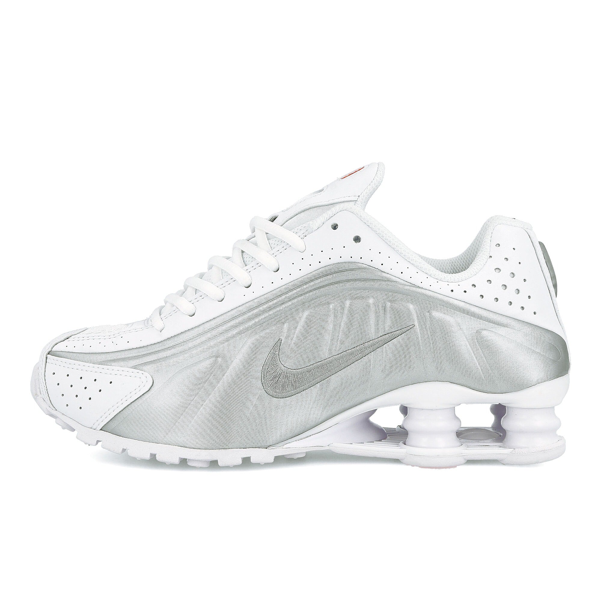 Nike shox r4 gs White-Metallic Silver - Metallic Silver Sneakers BQ4000 100 | Overkill