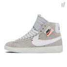 Nike wmns blazer mid rebel Off White-Summit White - Pure Platinum Mid Top Sneakers BQ4022 101 | Overkill