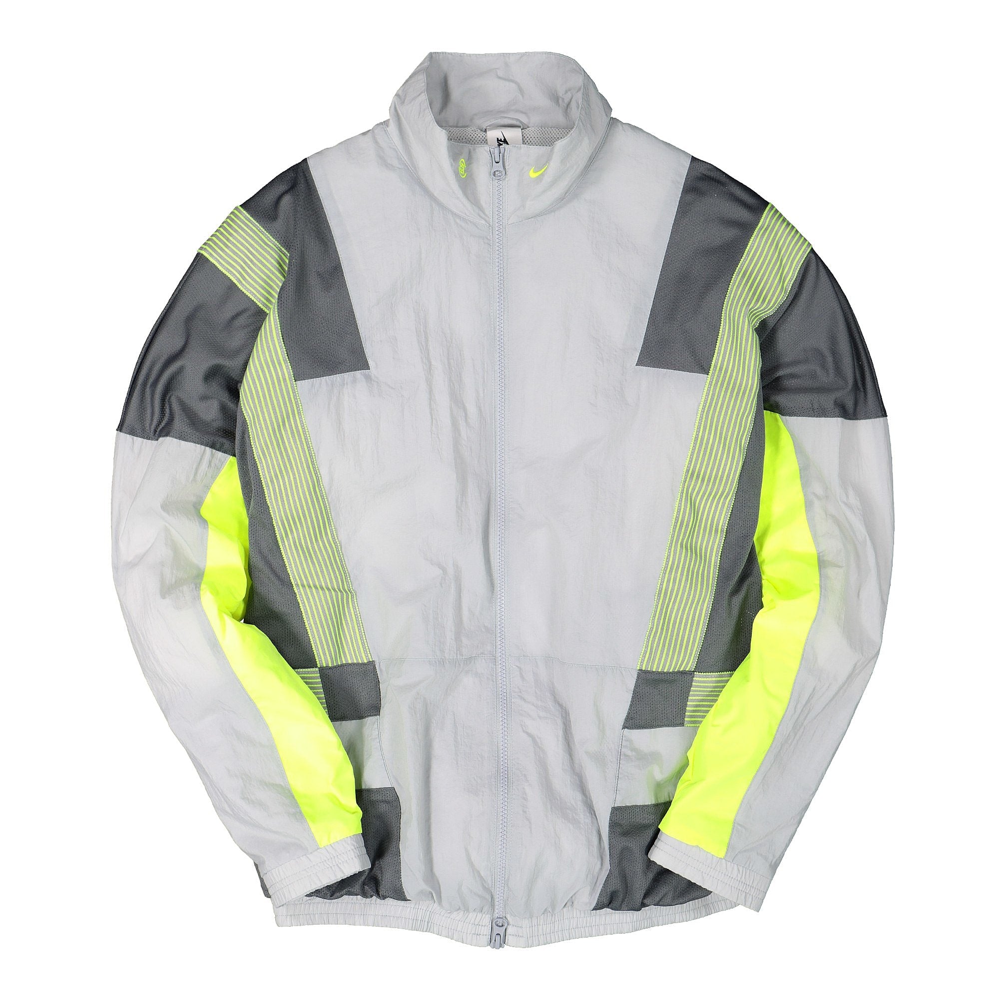 Nike CLOT x Nike Track Suit Wolf Grey / Dark Grey / Volt Track Jackets BQ5434 012 | Overkill