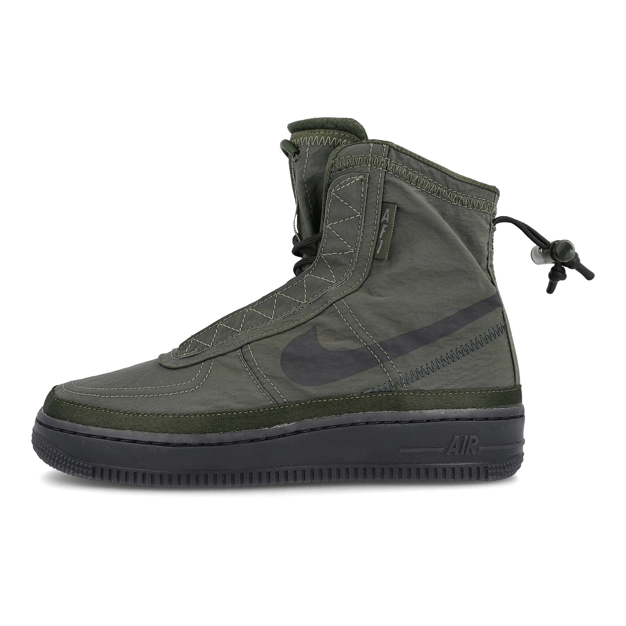 Nike wmns air force 1 shell Cargo Khaki / Off Noir - Seaweed  BQ6096 301 | Overkill