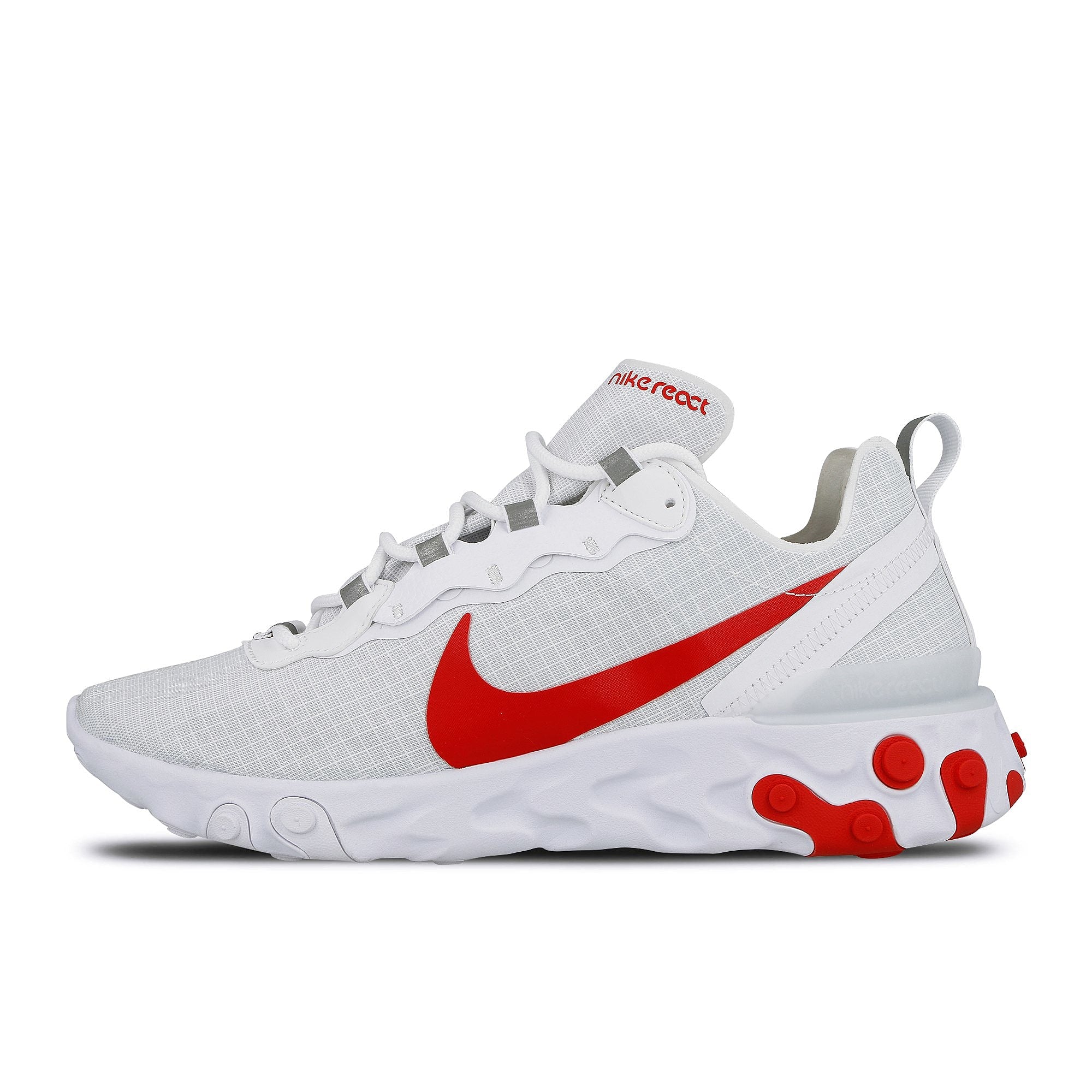Nike react element 55 se White-Universty Red Sneakers BQ6167 102 | Overkill