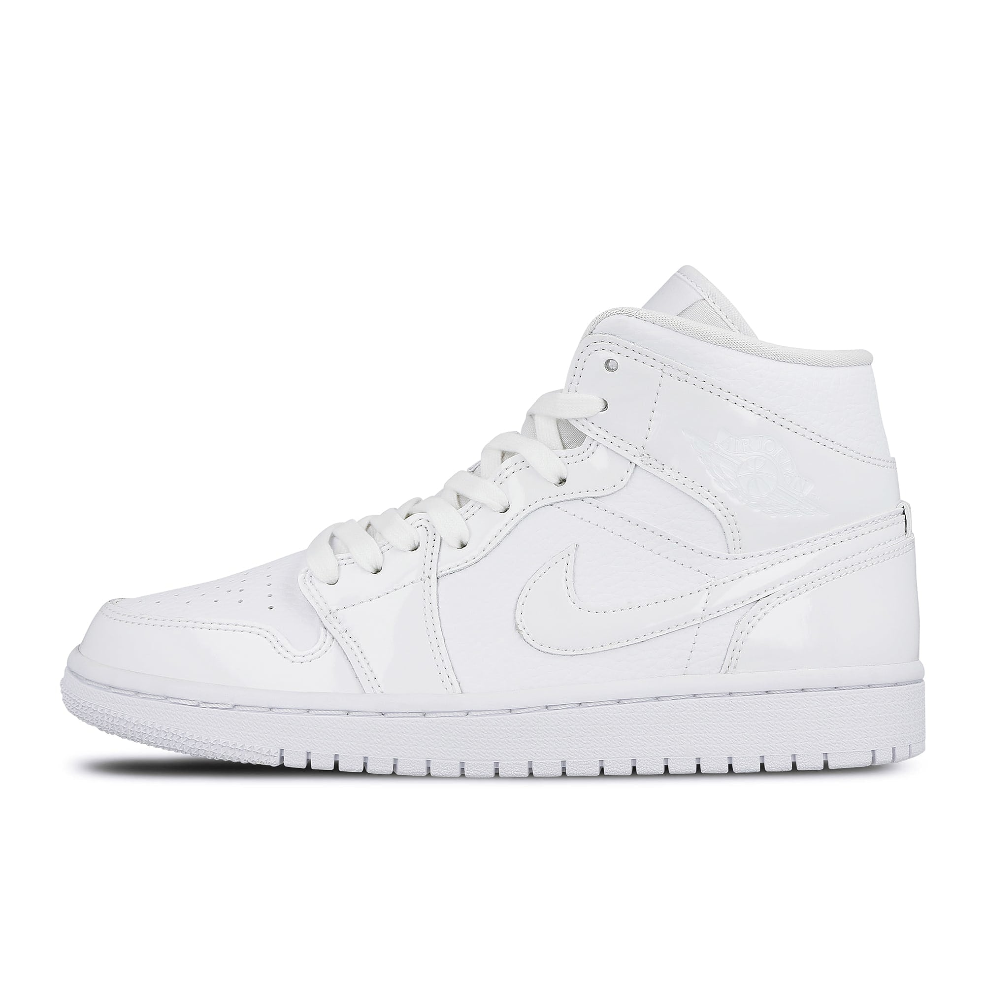 Jordan Wmns Air Jordan 1 Mid White / White - White Sneakers BQ6472 100 | Overkill