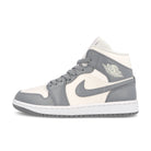Jordan Air Jordan Wmns 1 Mid Sail / Stealth - White Mid Top Sneakers BQ6472 115 | Overkill