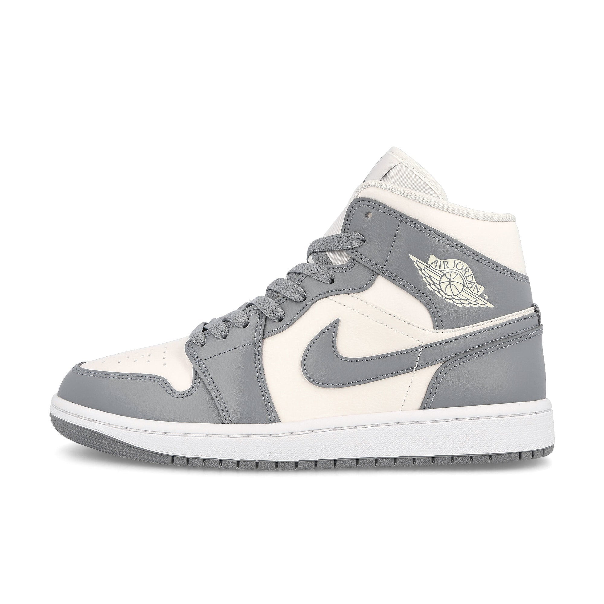 Jordan Air Jordan Wmns 1 Mid Sail / Stealth - White Mid Top Sneakers BQ6472 115 | Overkill