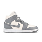 Jordan Air Jordan Wmns 1 Mid Sail / Stealth - White Mid Top Sneakers  Silhouette | Overkill