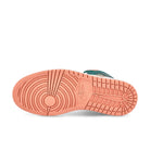 Jordan Wmns Air Jordan 1 Mid Dark Teal Green / Dark Teal Green  Detail view 2 | Overkill