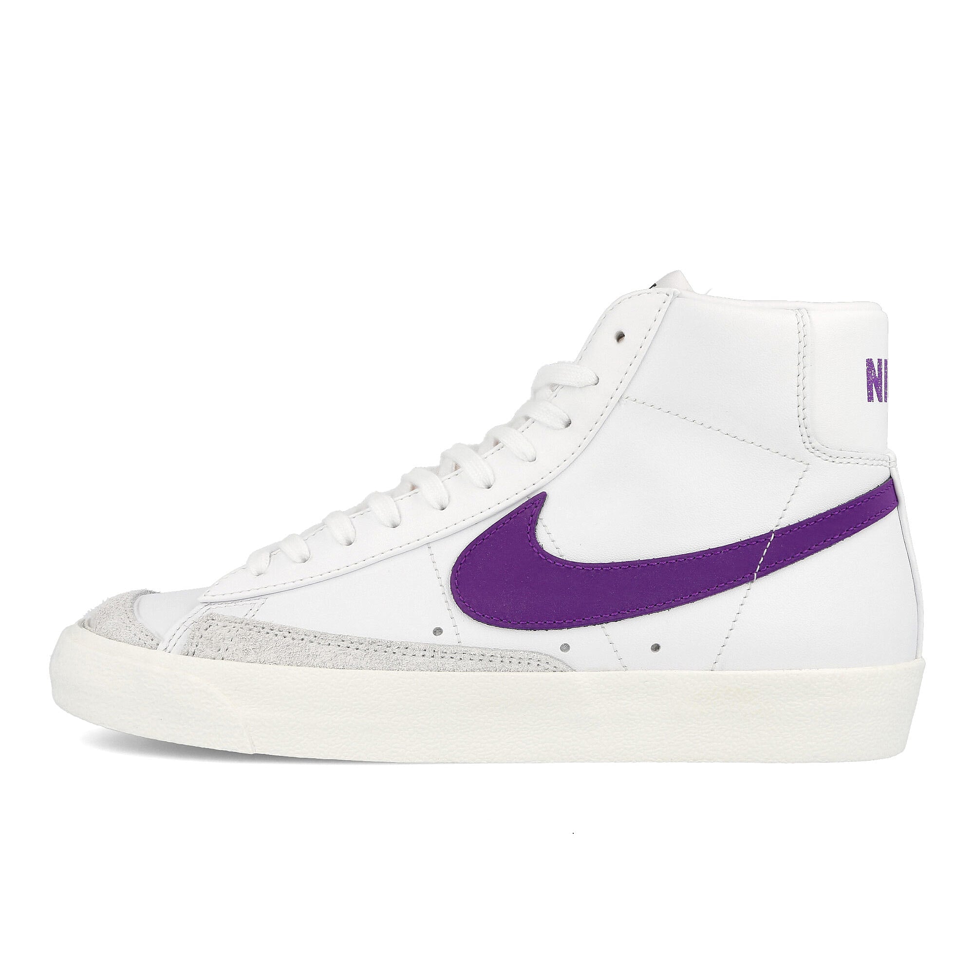 Nike blazer mid 77 vintage White-Voltage Purple - Sail Mid Top Sneakers BQ6806 105 | Overkill