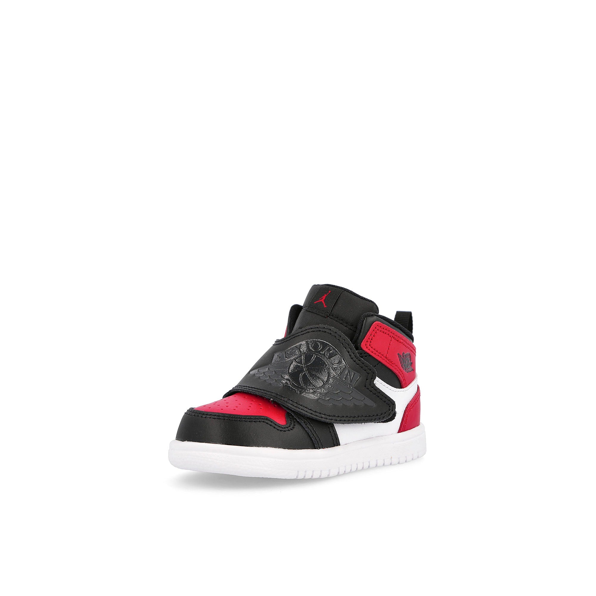 Jordan Sky Jordan 1 TD Black / Anthracite - Varsity Red - White  Detailfoto | Overkill