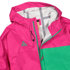 Nike NRG ACG 2 5l Packable Jacket Sport Fuchsia / Lucid Green Jackets Close-up | Overkill