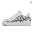Nike air force 1 `07 skeleton qs White / White - White Low Top Sneakers BQ7541 100 | Overkill