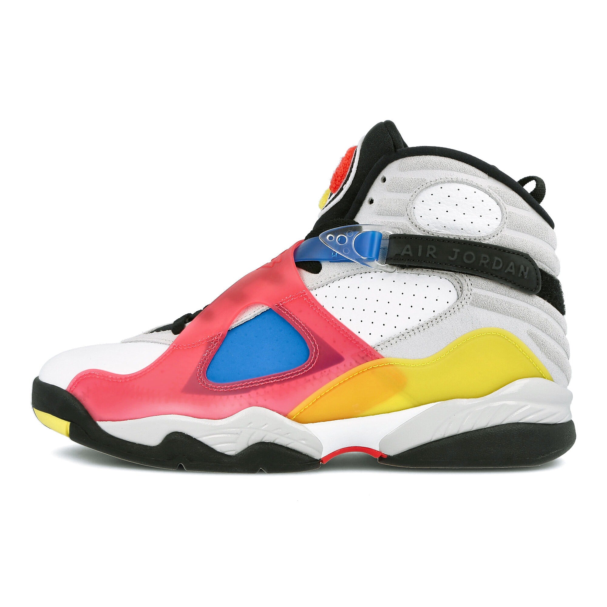 Jordan Air Jordan 8 Retro SE White / Black - Red Orbit - Blue Orbit Sneakers BQ7666 100 | Overkill