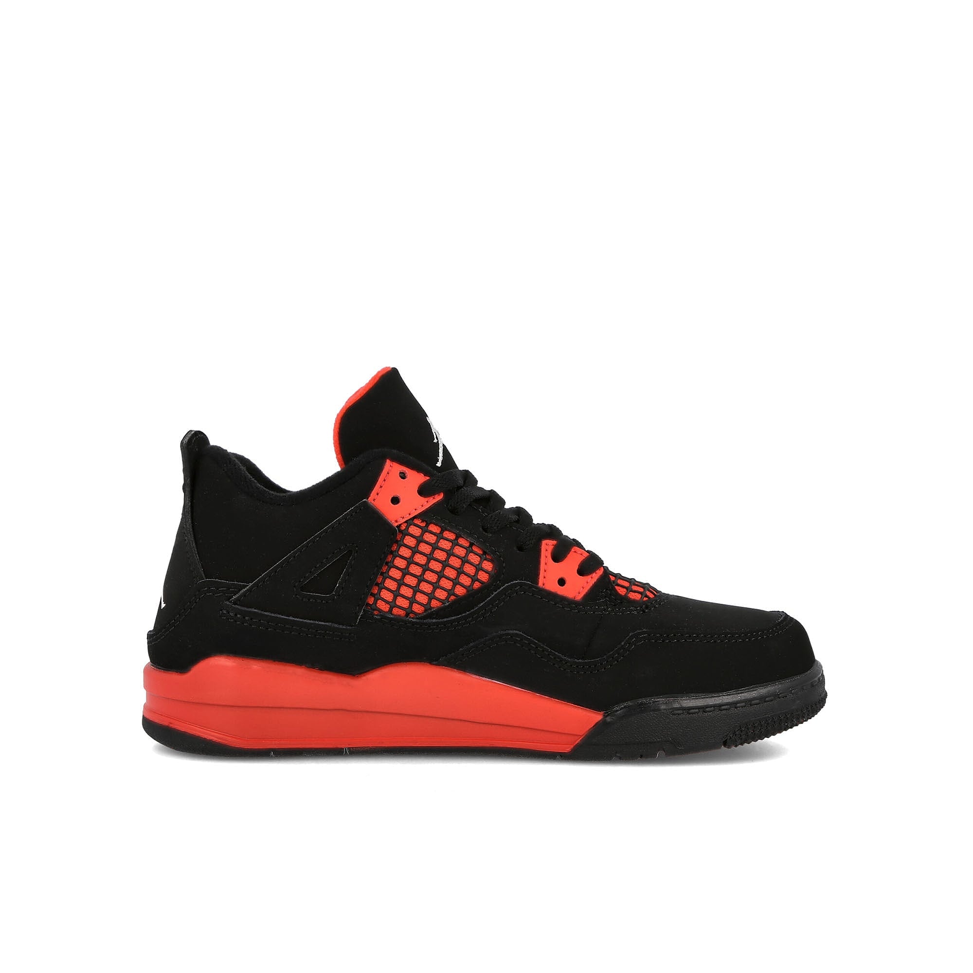 Jordan Air Jordan 4 Retro PS Black / Multicolor - Multicolor   Material | Overkill