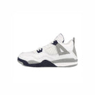 Jordan Air Jordan 4 Retro PS White / Midnight Navy - Light Smoke Grey Mid Top Sneakers BQ7669 140 | Overkill