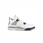 Jordan Air Jordan 4 Retro PS White / Midnight Navy - Light Smoke Grey Mid Top Sneakers  Silhouette | Overkill