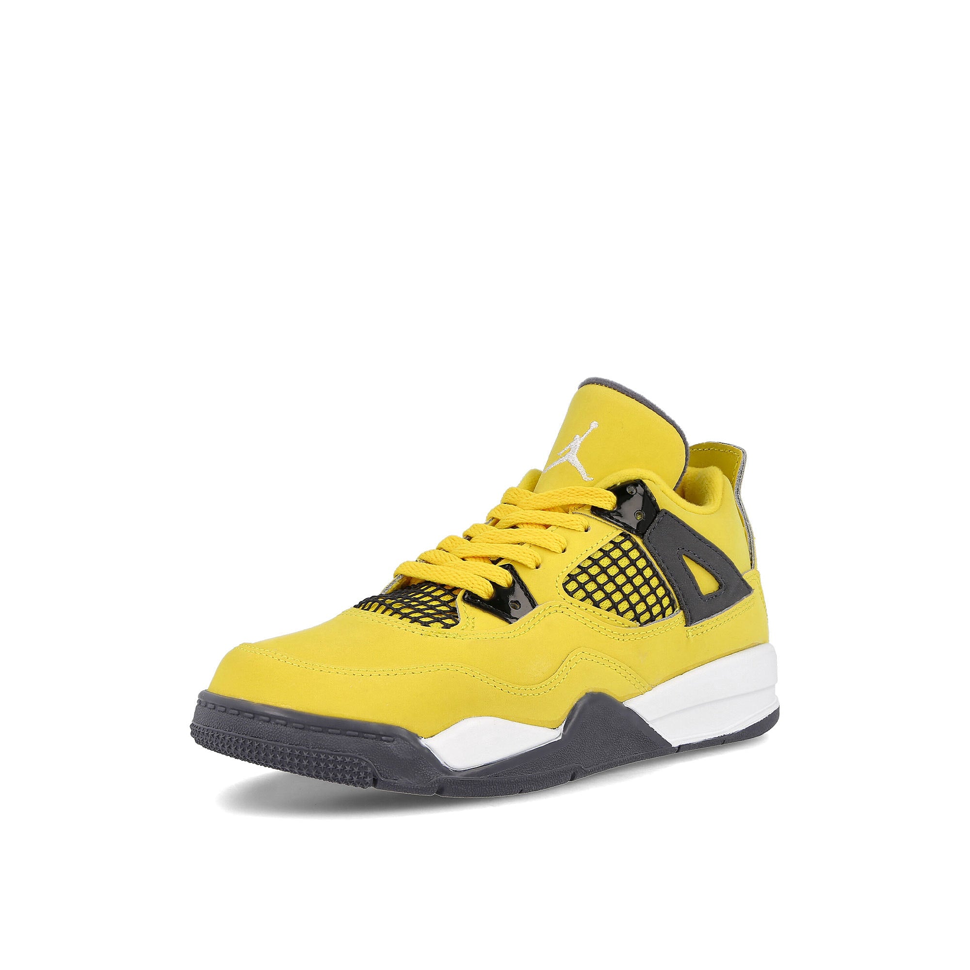 Jordan Air Jordan 4 Retro PS Tour Yellow / Dark Blue Grey - White  Detailfoto | Overkill