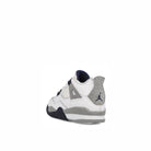Jordan Air Jordan 4 Retro TD White / Midnight Navy - Light Smoke Grey Low Top Sneakers  Material | Overkill