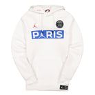 Jordan Paris Saint Germain x Air Jordan Jumpman Fleece Hoodie White / University Red Hoodies BQ8350 100 | Overkill