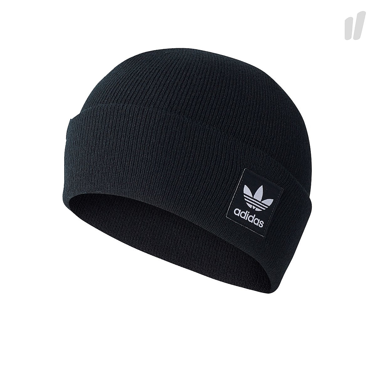 adidas Logo Beanie Black / White Beanies  | Overkill