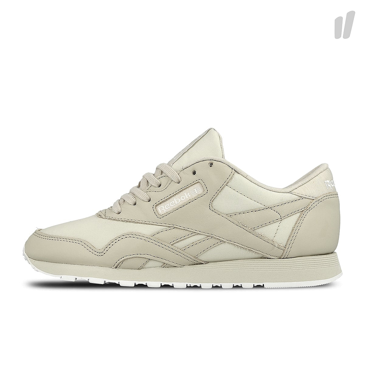 Reebok wmns classic nylon pj Stucco / White Sneakers BS7607 | Overkill