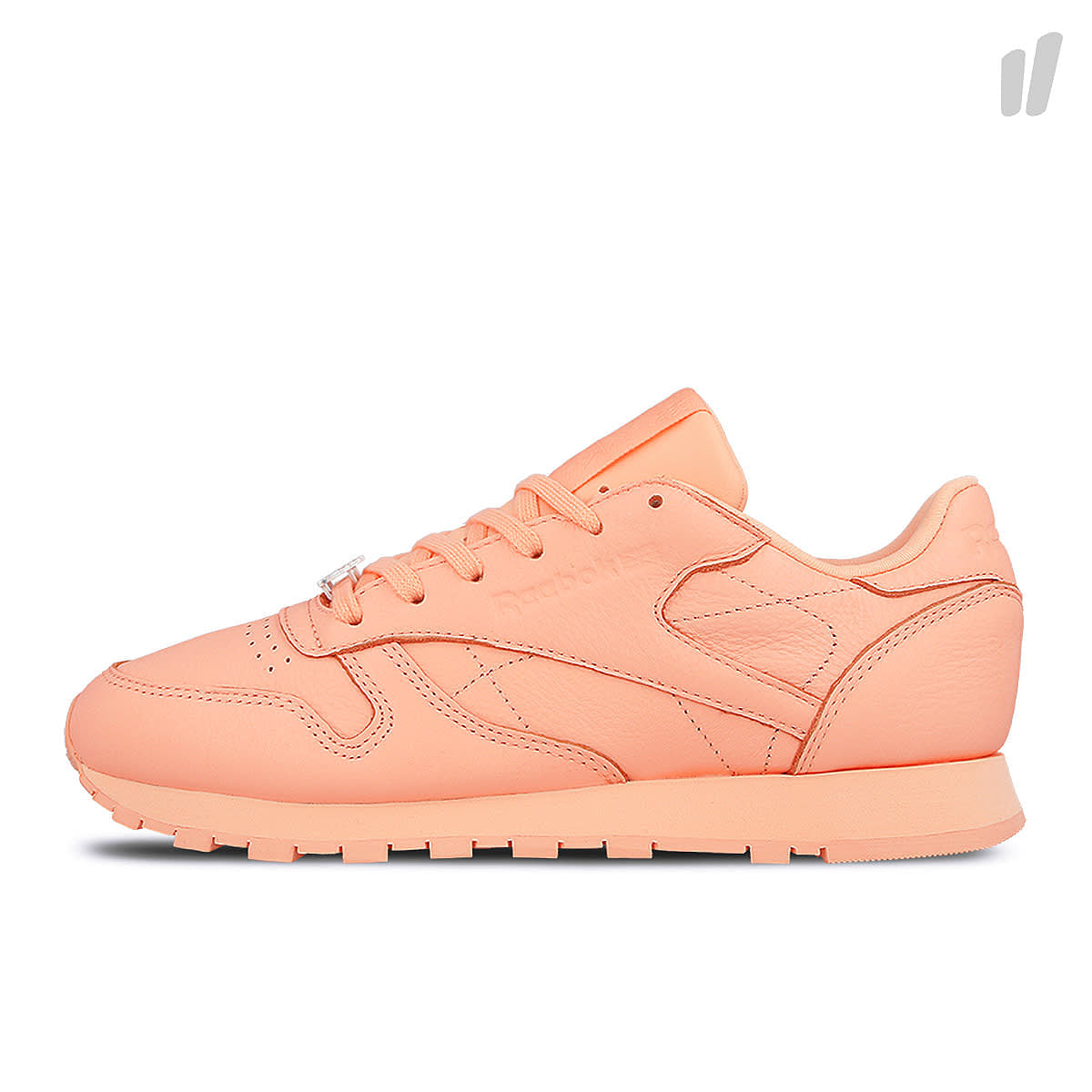Reebok wmns classic leather l Grit - Peach Twist-Sleek Met Sneakers BS7912 | Overkill