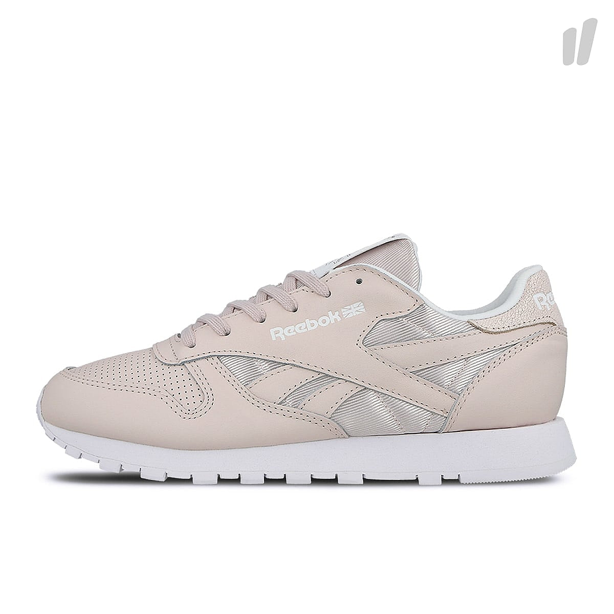 Reebok wmns classic leather fbt Lilac Ash / White / Silver / Grey Sneakers BS8130 | Overkill