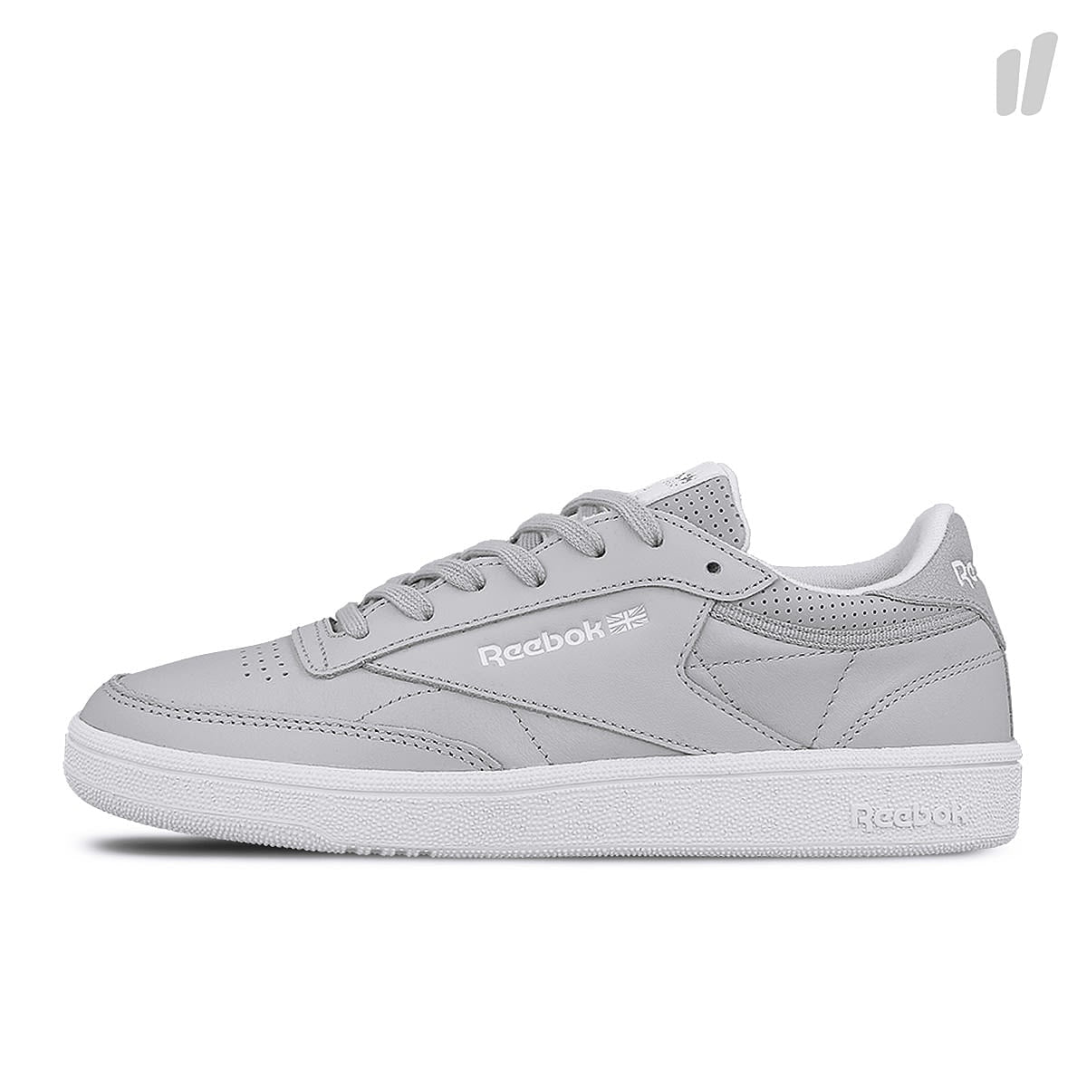 Reebok wmns club c 85 fbt Cloud Grey / White / Silver / Grey Sneakers BS8133 | Overkill
