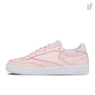 Reebok wmns club c 85 fbt Pink / White / Silver / Skul Sneakers BS8134 | Overkill
