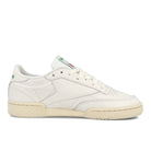 Reebok wmns club c 85 Chalk / Green / White / Red Sneakers  Silhouette | Overkill