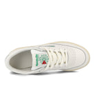 Reebok wmns club c 85 Chalk / Green / White / Red Sneakers  Detailfoto | Overkill