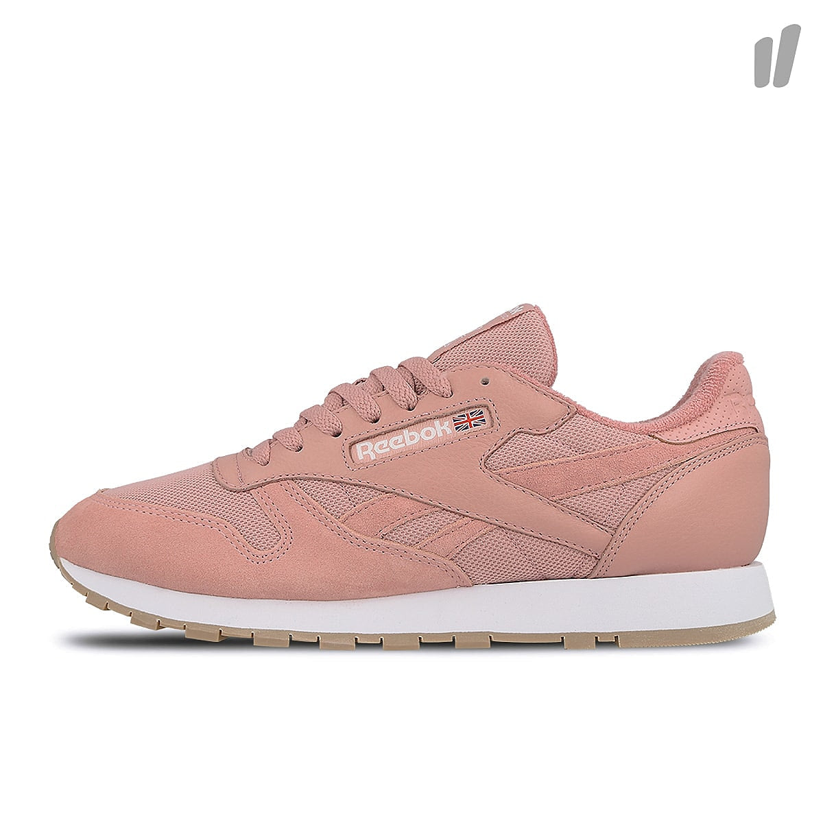 Reebok classic leather estl Chalk Pink / White Low Top Sneakers BS9723 | Overkill