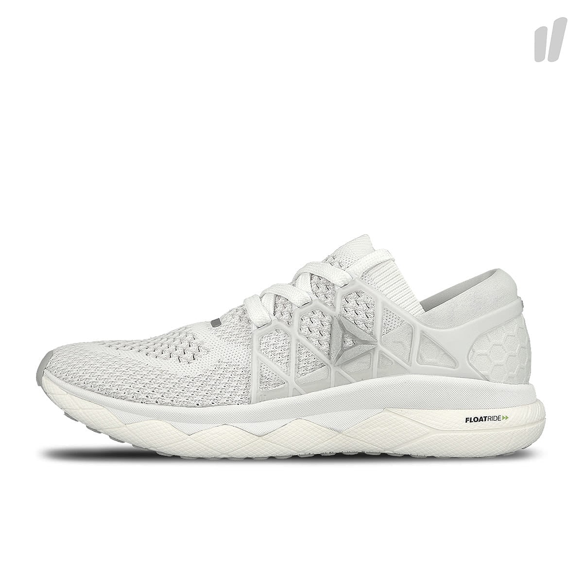 Reebok floatride run ultraknit White / Steel / Coal Sneakers BS9866 | Overkill