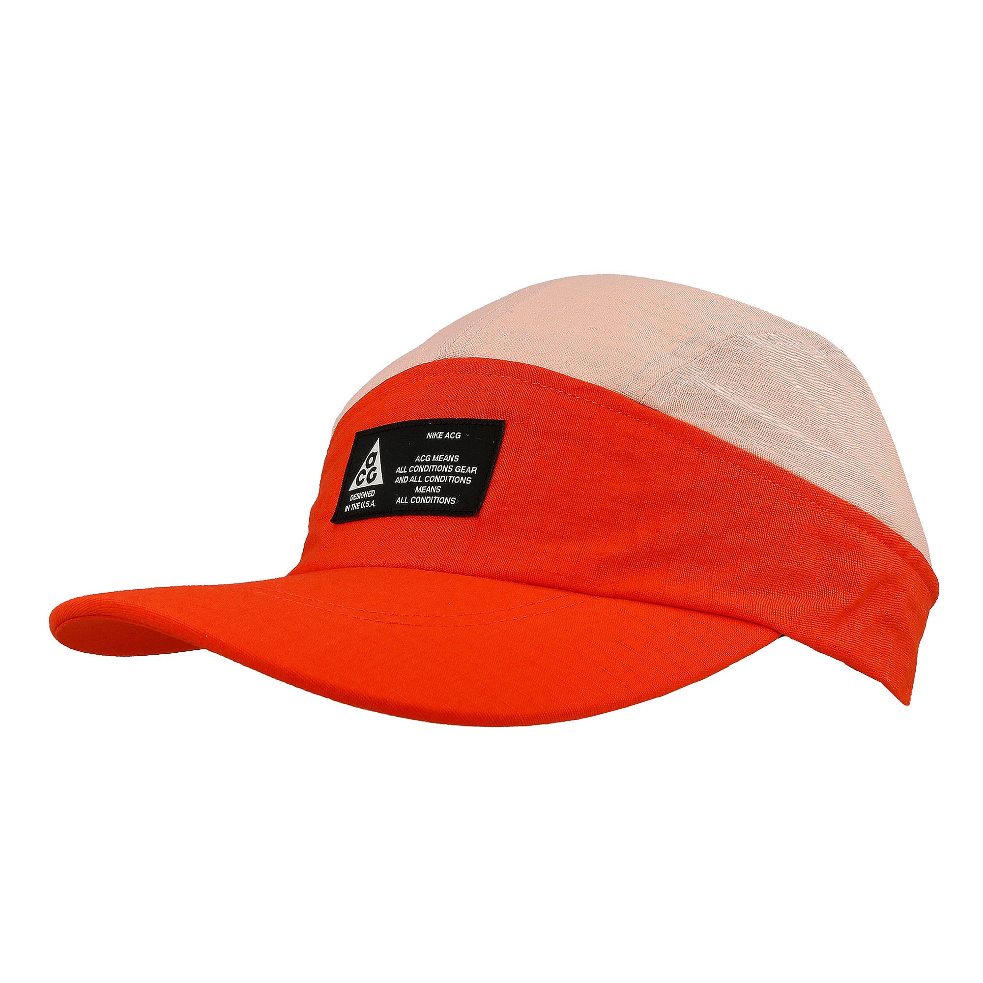 Nike NRG ACG TLED Visor Cap Habanero Red / Bleached Coral Caps BV1049 634 | Overkill
