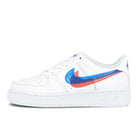 Nike air force 1 lv8 gs White-Blue Hero - Bright Crimson Low Top Sneakers BV2551 100 | Overkill
