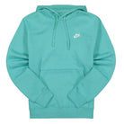 Nike NSW Club Fleece Hoodie Washed Teal / Washed Teal / White Hoodies BV2654 392 | Overkill