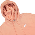 Nike NSW Club Fleece Hoodie Lt Madder Root / Lt Madder Root / White Hoodies Close-up | Overkill
