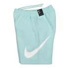 Nike NSW Club Graphic Shorts Light Dew / Light Dew Shorts Close-up | Overkill